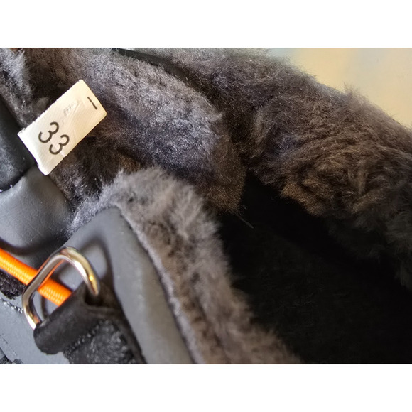 Kid's Fashion Shoes Hiking Kids 1.5 (EU 33) Gray Black Antiskid NIB - Picture 9 of 14